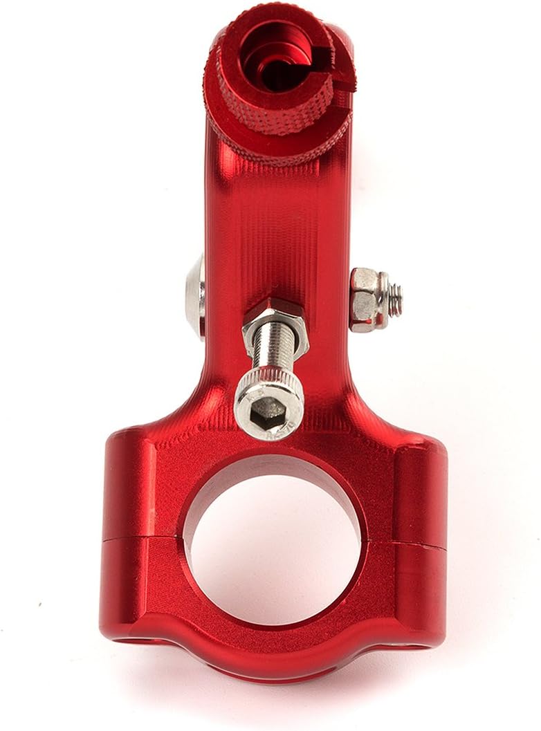 FXCNC CNC Aluminum Performance Stunt Clutch Lever Mount Bracket Anodized Universal Compatible with CRF150F/CRF230F 03-16,YZ80/YZ85/YZ125/YZ250 01-16,KX 65/80/85/100/125/250/500 95-16 - Image 3